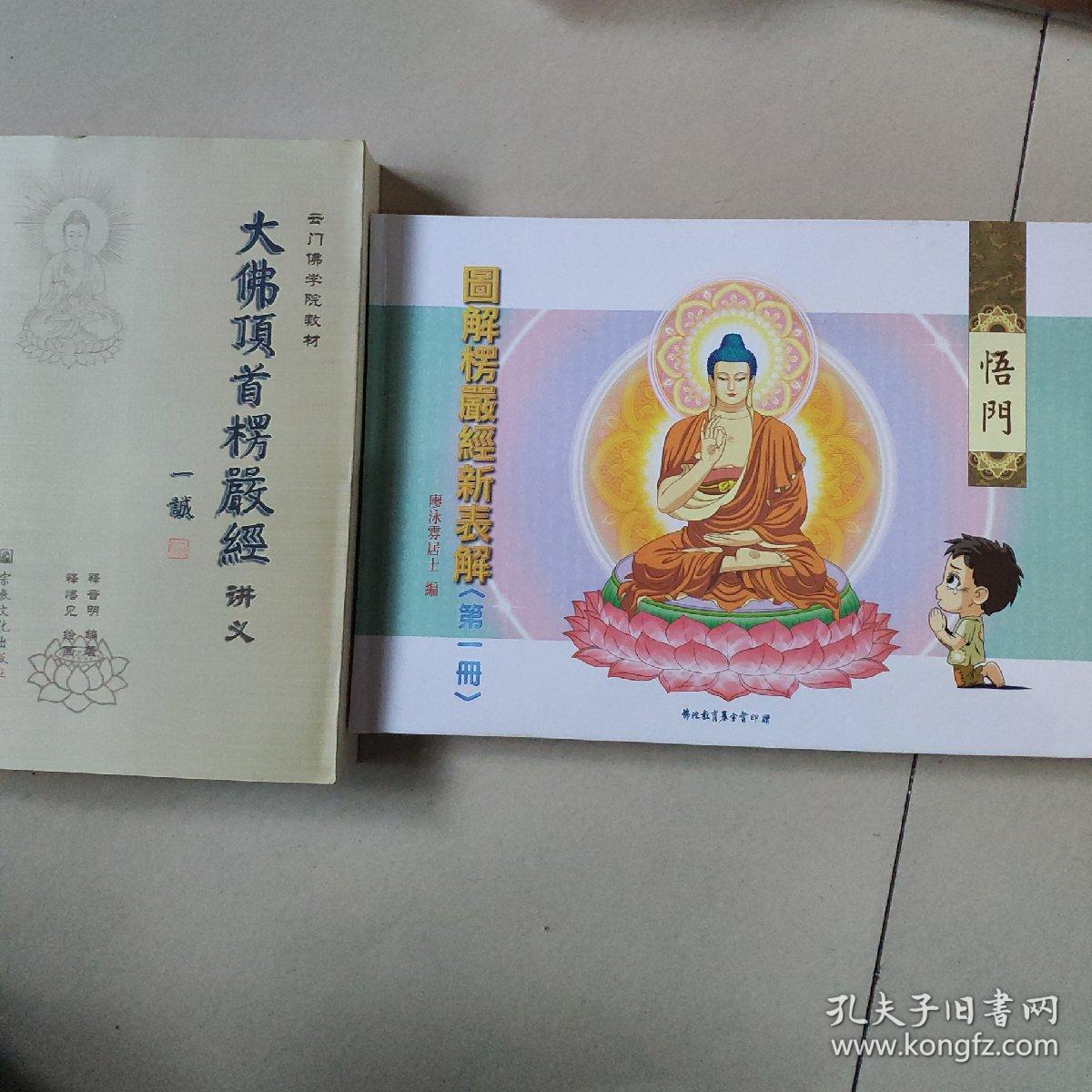 图解楞严经新表解(两本合售)