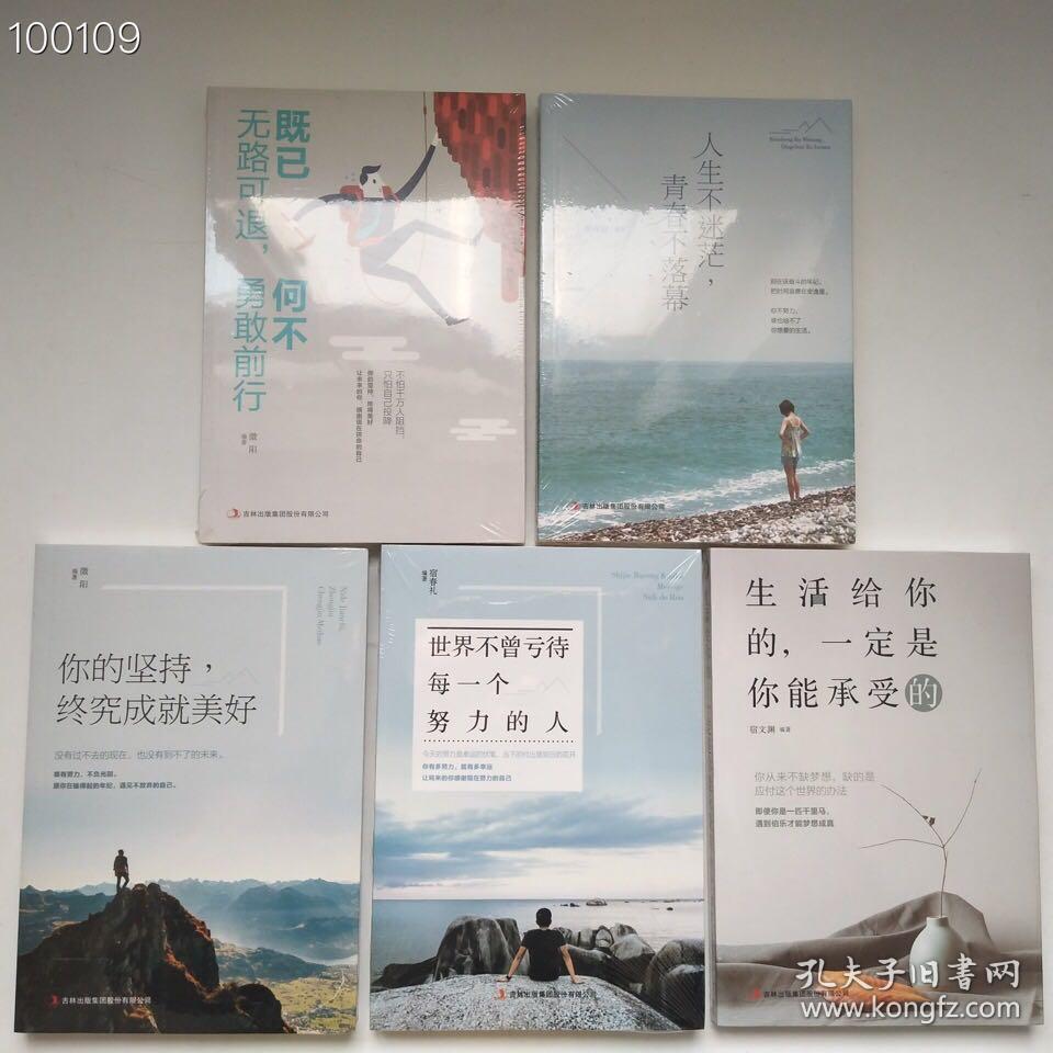 【励志书籍】正版 《坚持梦想5册》梦想谁都从来不缺,缺的是应付世界