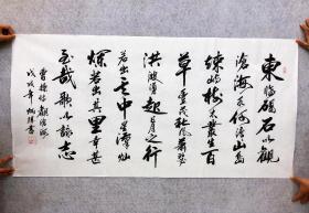 卢炳胜老师真迹四尺书法140*70厘米任选一幅只需99元包邮
