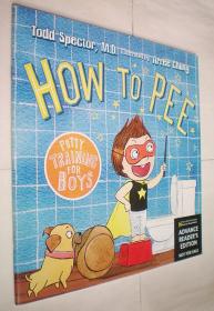 *How to Pee: Potty Training for Boys（原版外文书）