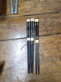 民国时期――日本漆器筷子――3双