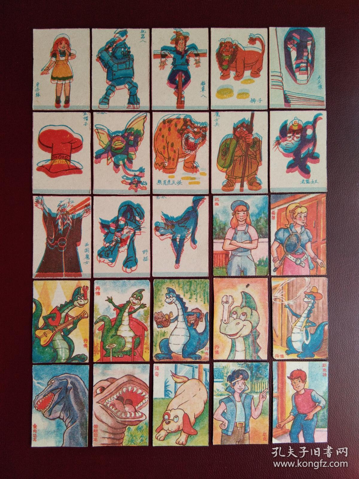 丹佛(小画片 洋画 洋片 啪叽 画片 游戏牌 公仔纸)