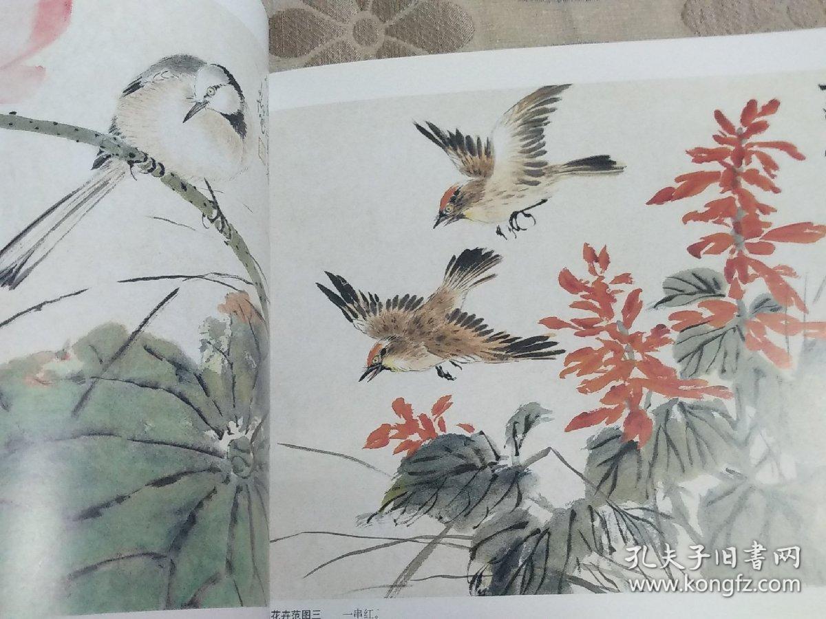 中国画名师课徒画稿陆抑非禽鸟蔬果