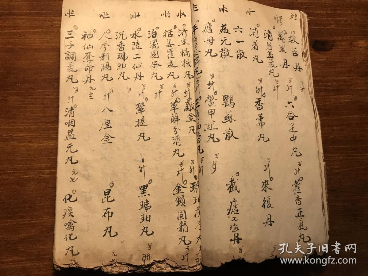 极品精美抄本中医书 行书精美 病例药例祖传秘方验方偏方医方中医手