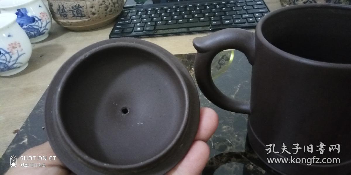 紫砂杯 一把(张建军 制)