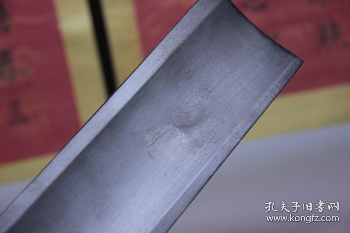 旧藏 黑檀木镇纸摆件,尺寸7.0*17.5厘米,细节图如下
