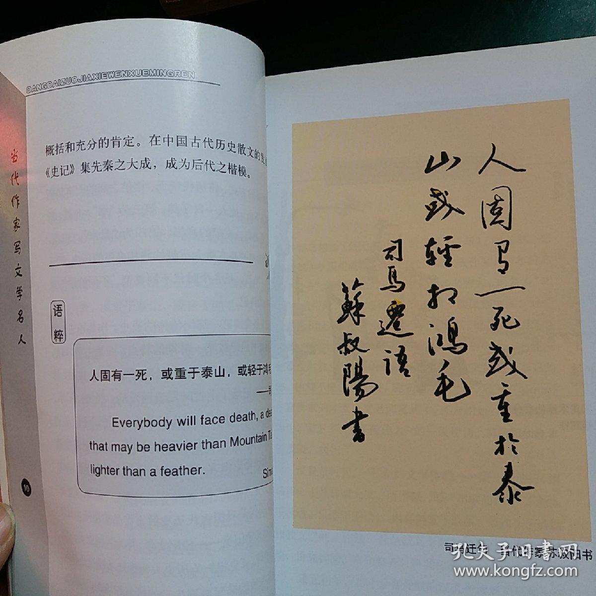 书画名家写古诗名句 当代作家写文学名人 硬笔书家写德育名言 两院