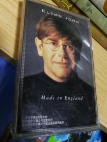 埃尔顿约翰英国制造磁带 正版
