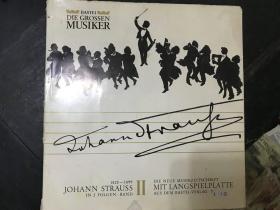 黑胶原版唱片JOHANN STRAUS  MIT LANGSPIELPLATTE II