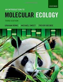 预订2周到货 An Introduction to Molecular Ecology 英文原版 分子生态学导论