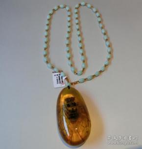人工仿真琥珀,天然昆虫知了蝉琥珀