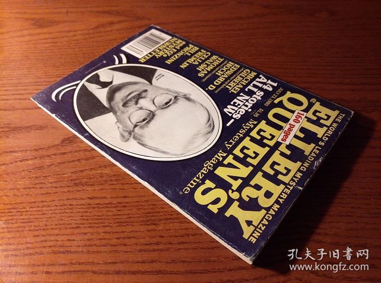 elleryqueensmysterymagazine埃勒里奎因神秘杂志80年6月号英文原版