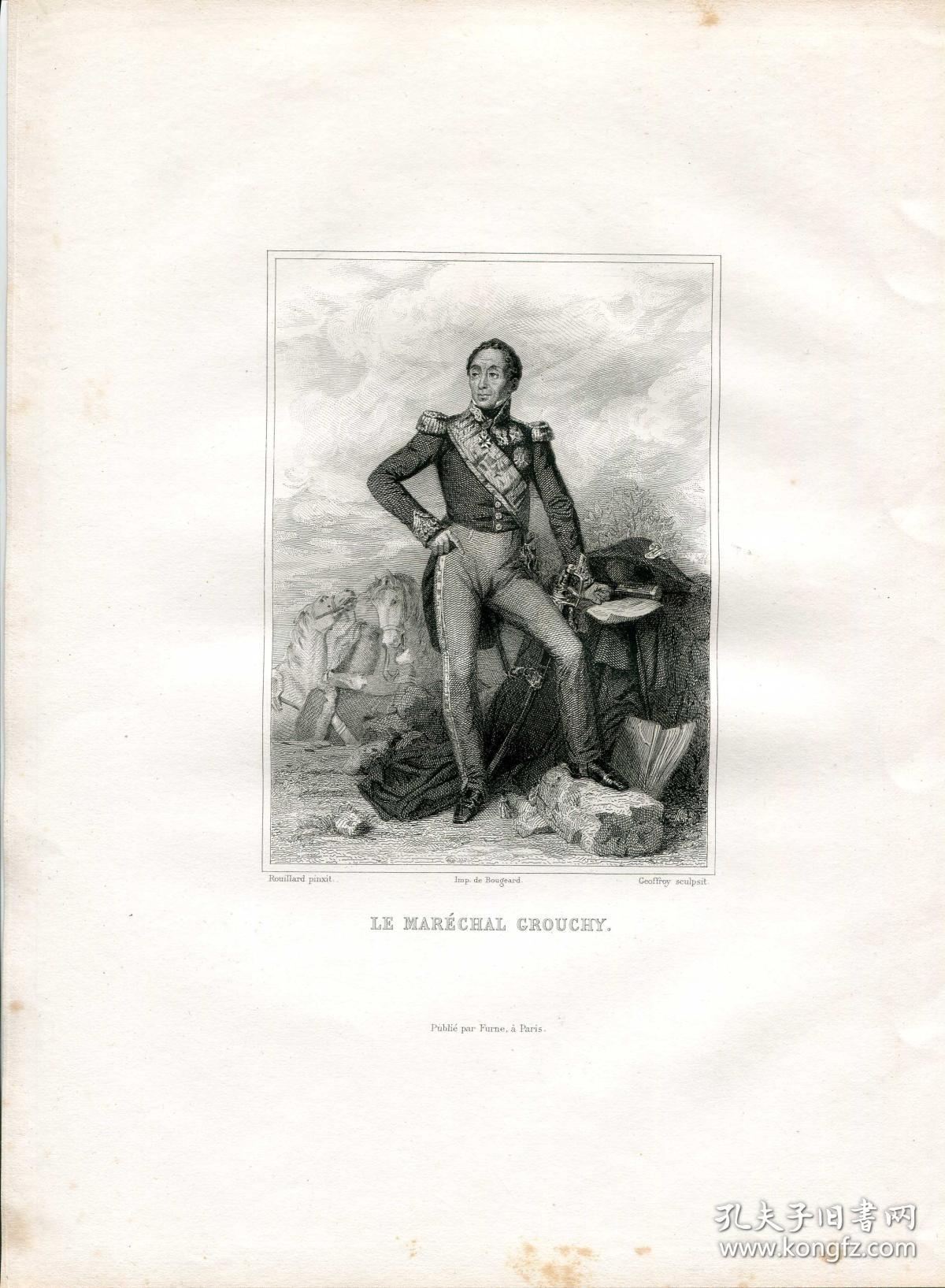 和拿破仑军队中的士兵,1794年任少将,在滑铁卢战役中指挥骑兵预备队