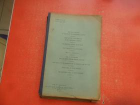 英文资料（8本和售）1931、1932、1933年，见图