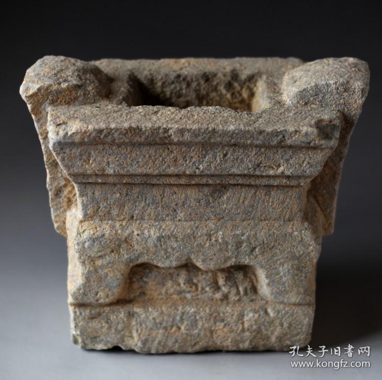 老石雕香炉 老石头 老石刻香炉 老香炉 包老保真 古玩古董 收藏 古代