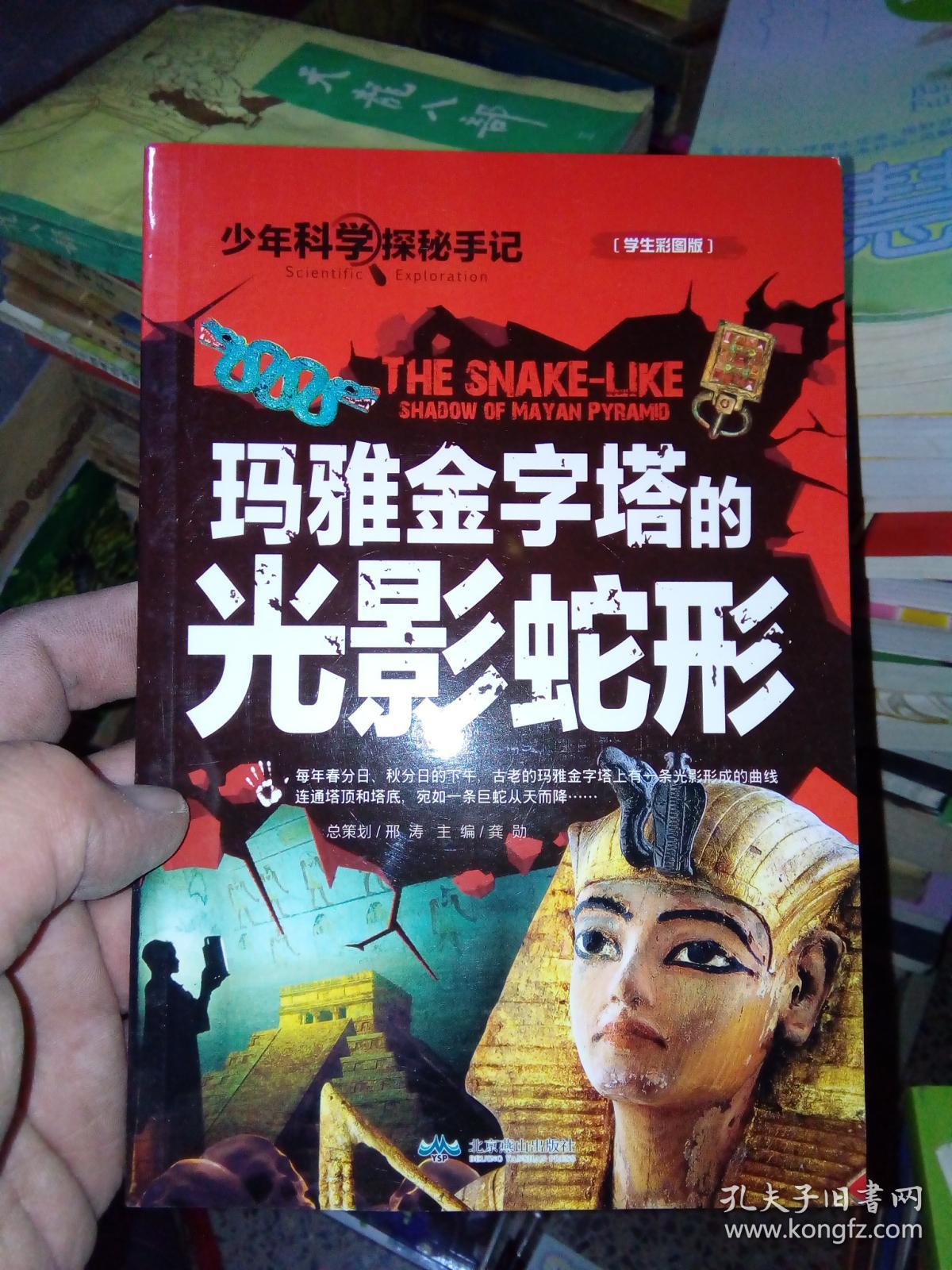玛雅金字塔的光影蛇形