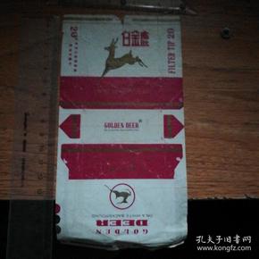烟标——白金鹿