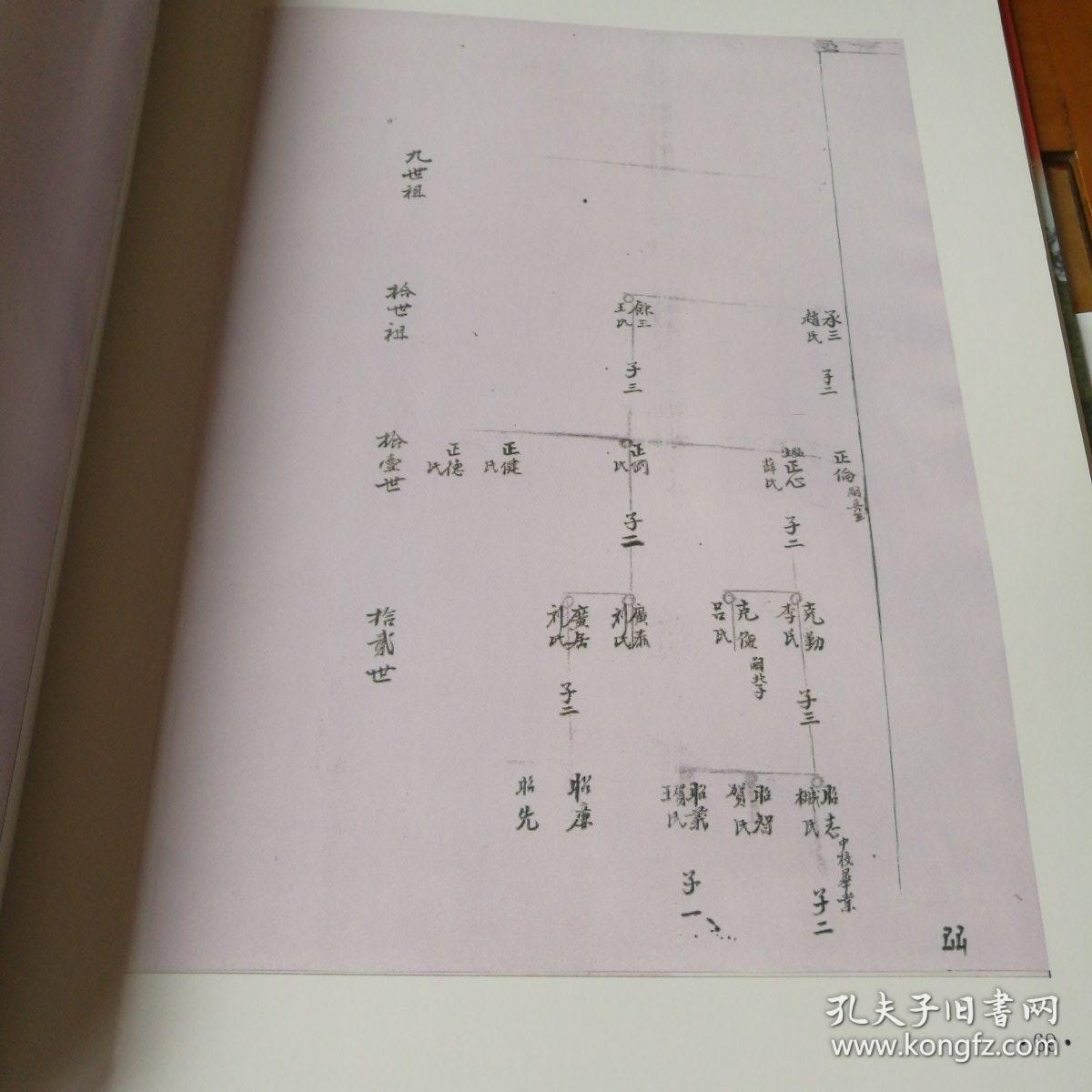 孟子世家流寓陕州大营支谱_孟氏族谱河南三门峡市陕州区大营村支谱