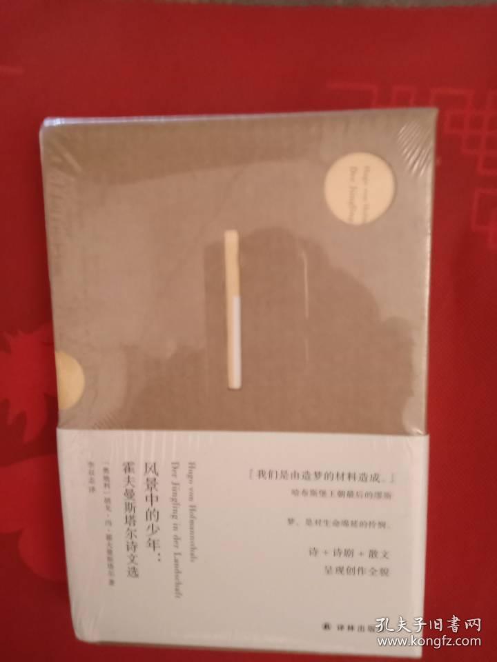 风景中的少年:霍夫曼斯塔尔诗文选(软精)