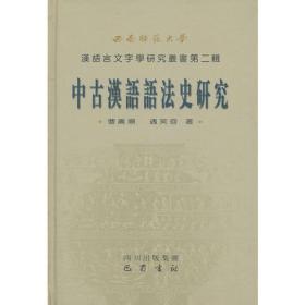 中古汉语语法史研究