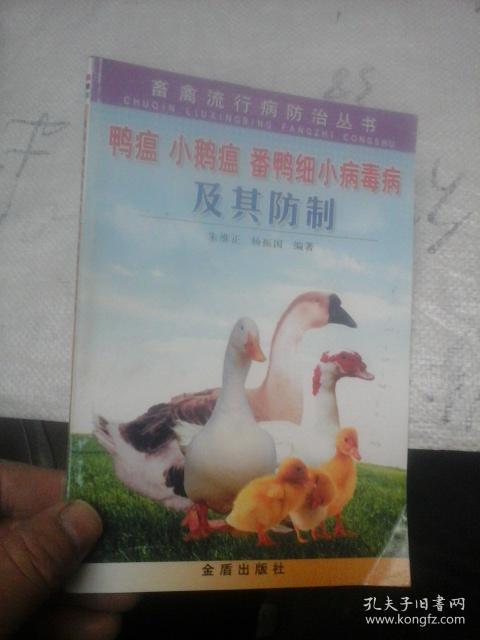 鸭瘟 小鹅瘟 番鸭细小病毒病及其防治