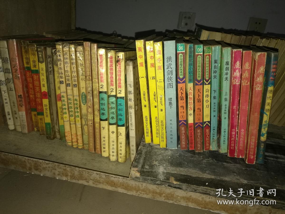 武林血劫上下,瀚海雄风上中下,九转箫,碧血剑,洪武剑侠图续集下,,魔剑