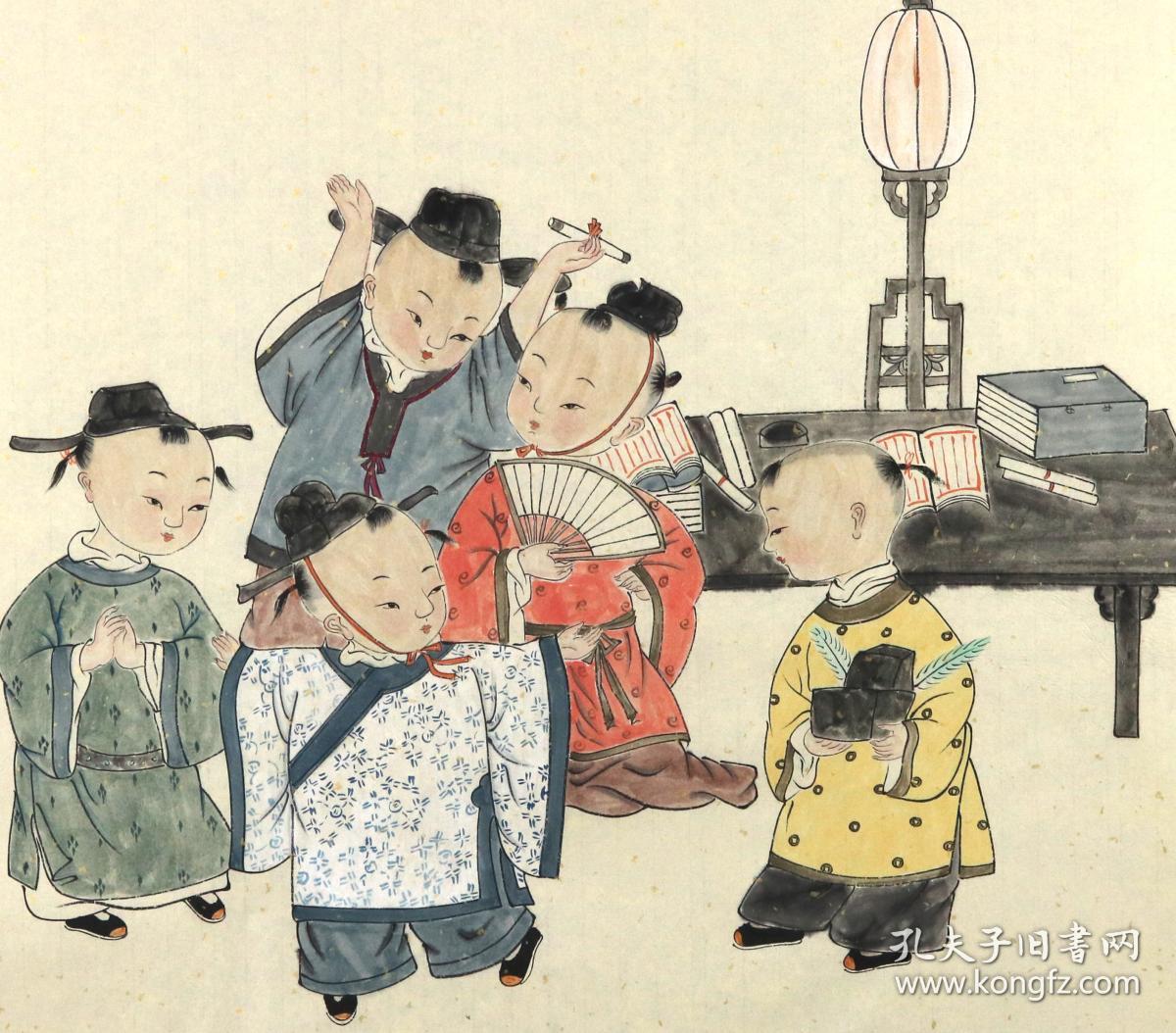 海外华人联艺会会员翰馥艺社副会长,【五子登科】67*66cm