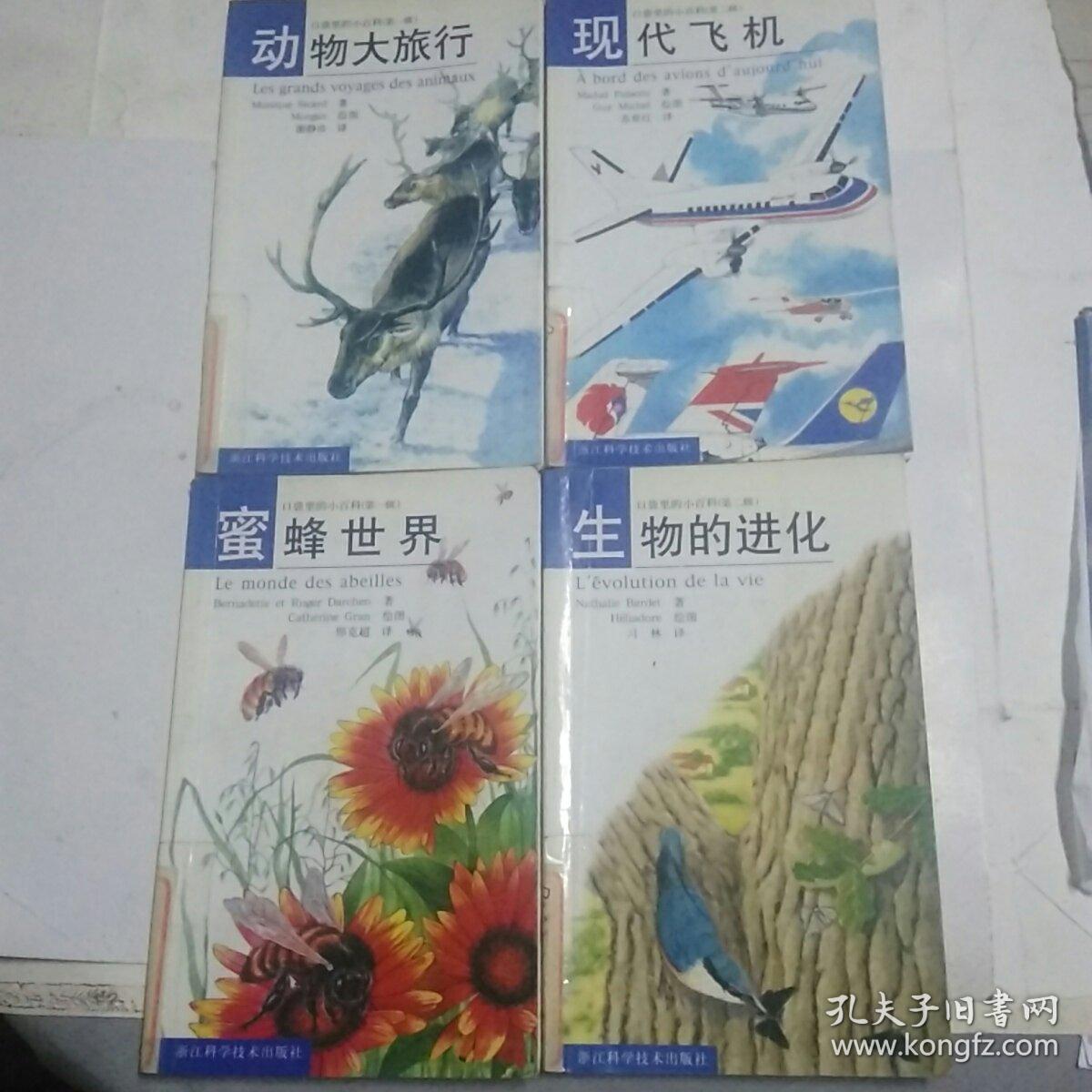 口袋里的小百科:蜜蜂世界、生物的进化、动物