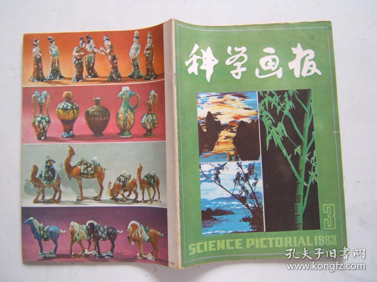 科学画报1983年(第1,2,3,4,5,6期)共计6本