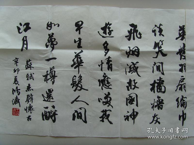 王鸿济:书法:苏轼《赤壁怀古》
