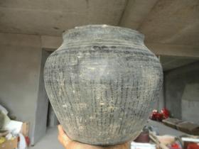 罐子 坛子 黑陶罐 民俗老物件 陶器