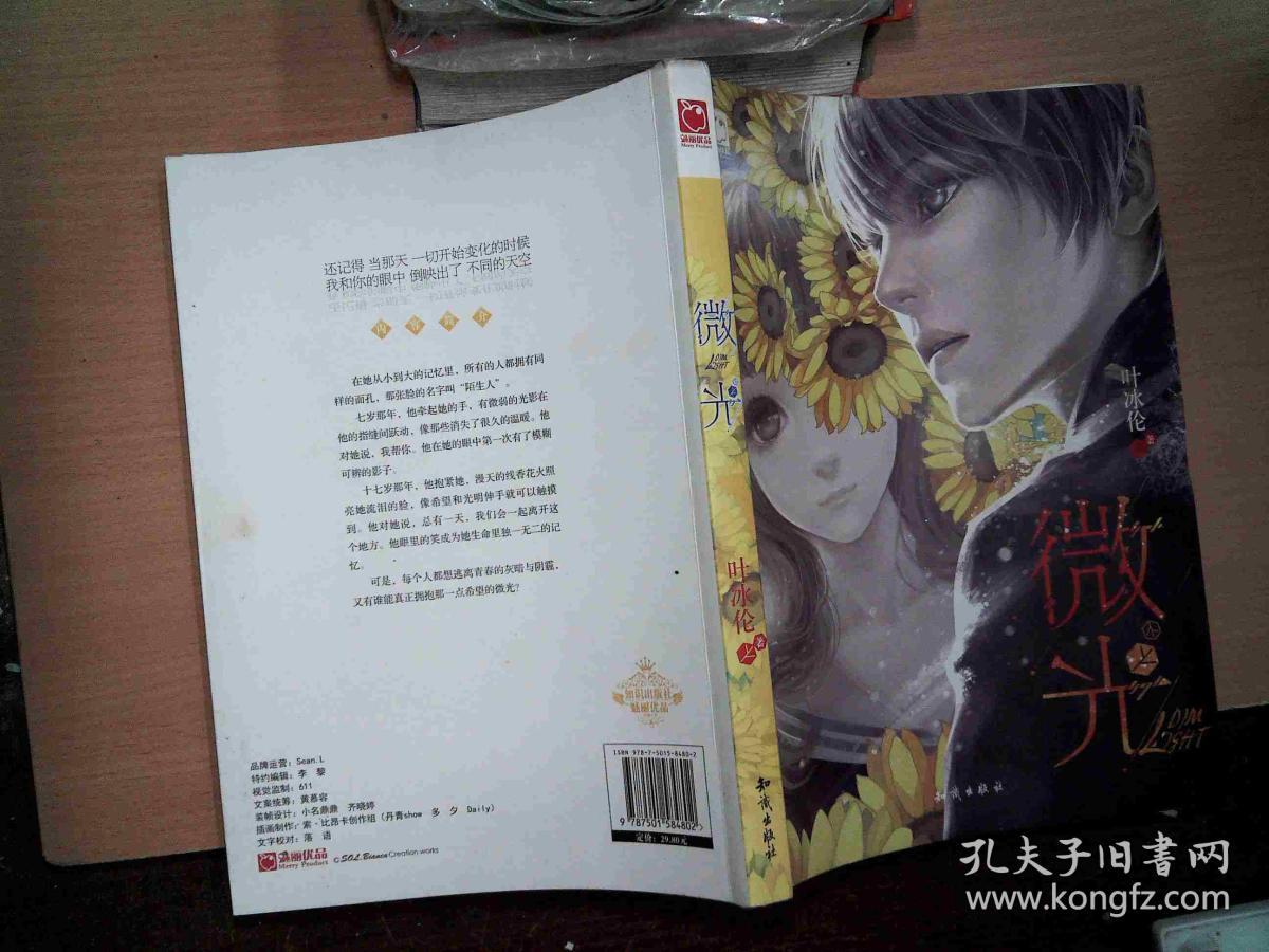 微光(叶冰伦 著)_简介_价格_文学书籍_孔网