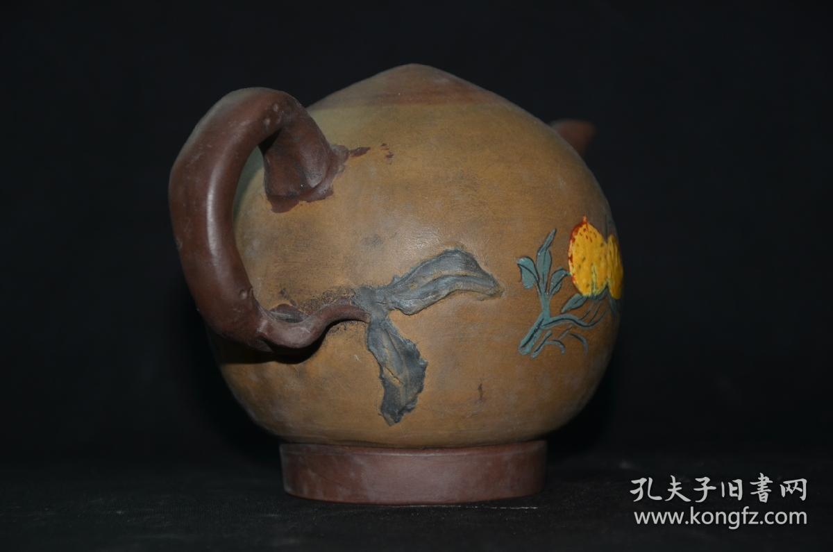 老紫砂壶紫砂倒流壶蒋蓉作品