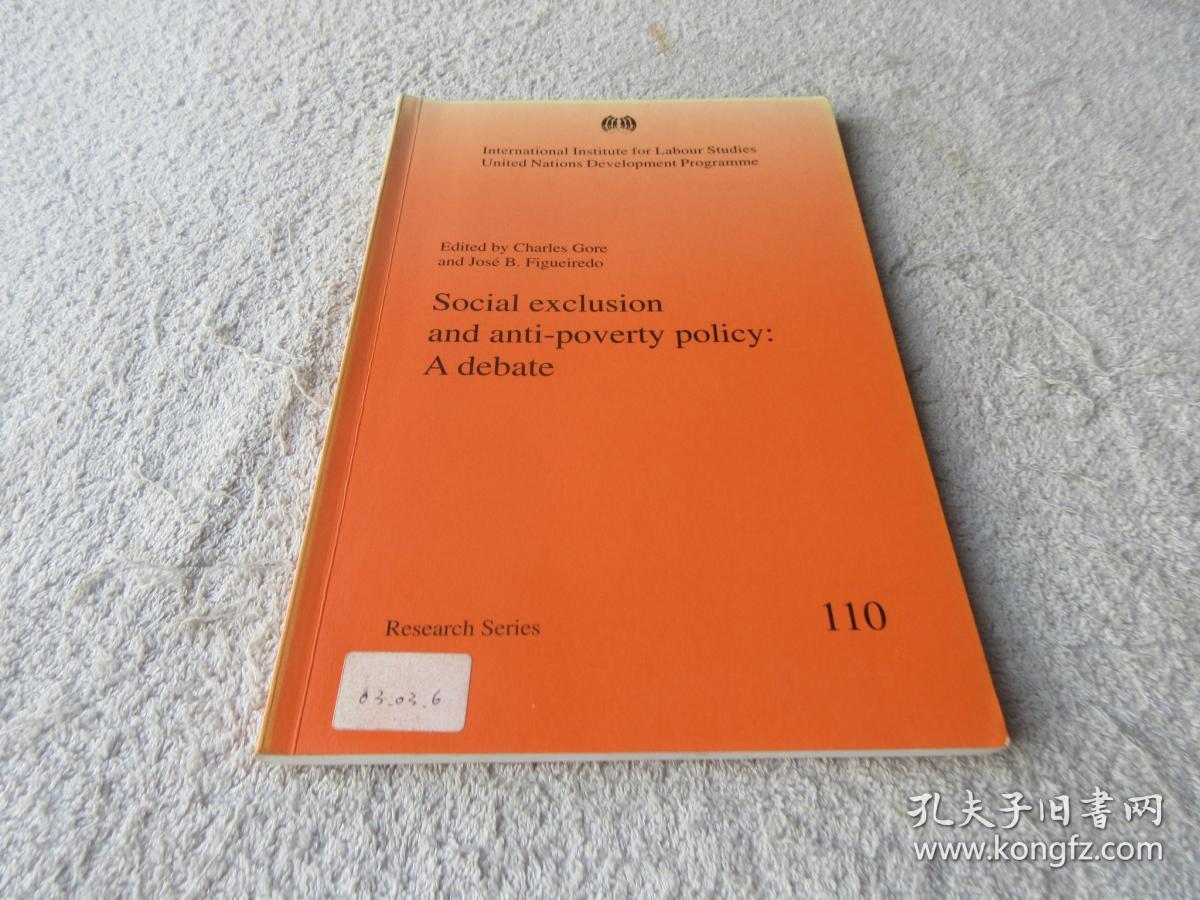 anti-poverty,antiskater social exclusion and anti-poverty policy: a debate