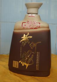 收藏大酒瓶 黄河龙酒瓶高33.5厘米容量2500毫升 原物拍照A15