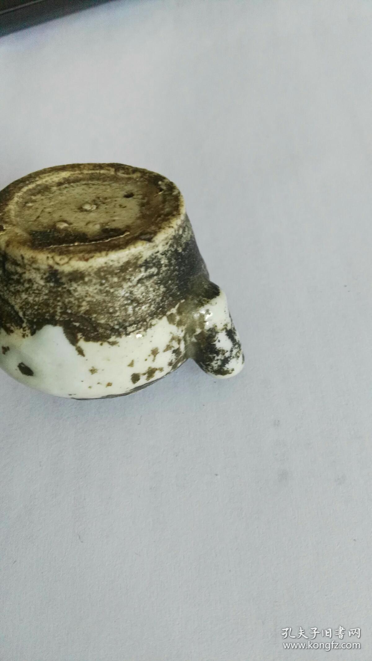 文房用品元代青白釉水滴