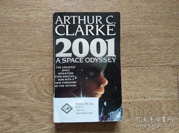 2001:a space odyssey 太空漫游 英文原版 同名经典电影原著小说 科幻