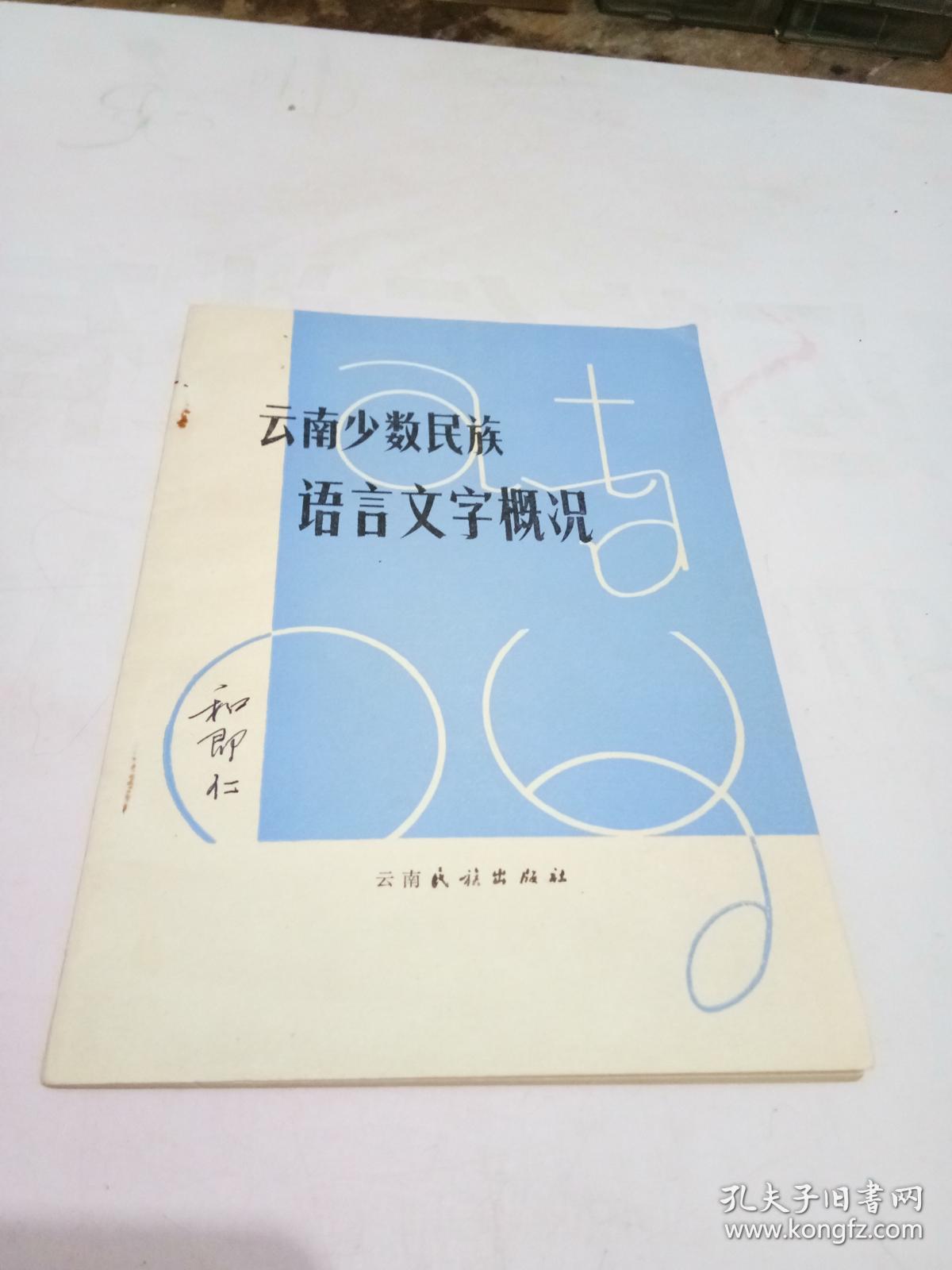 云南少数民族语言文字概论