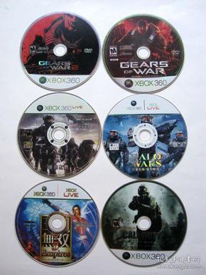 【游戏】xbox360游戏光盘30碟合售(都能正常使用)详见图片