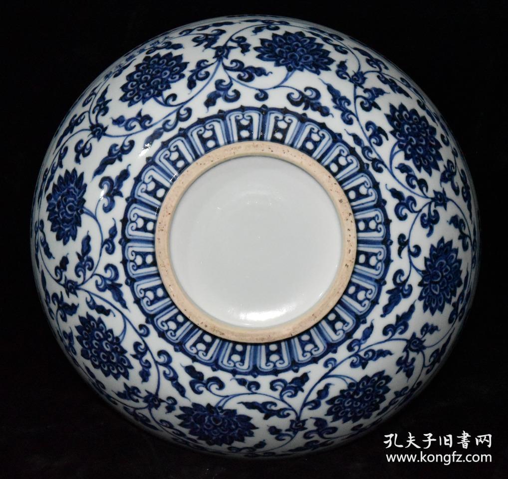 特价秒杀1580元★精品瓷器■【★★明代宣德青花缠枝莲碗