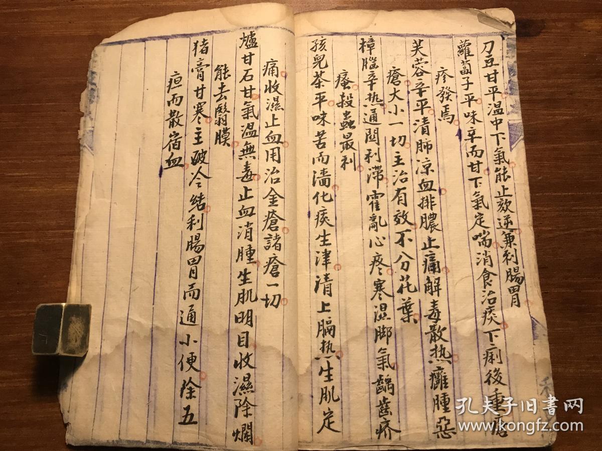 《药性医方》一册全 丁文蔚抄 极品精美抄本中医书 病例药例祖传秘方