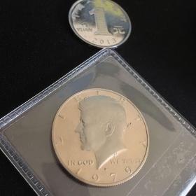 美国发货 肯尼迪半美元/五十美分旧金山铸币局铸造精制样币1979年完美品相