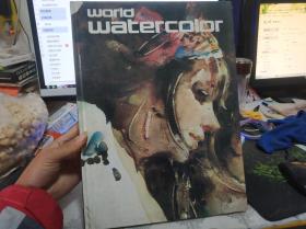 world watercolor 世界水彩画 8开硬精装