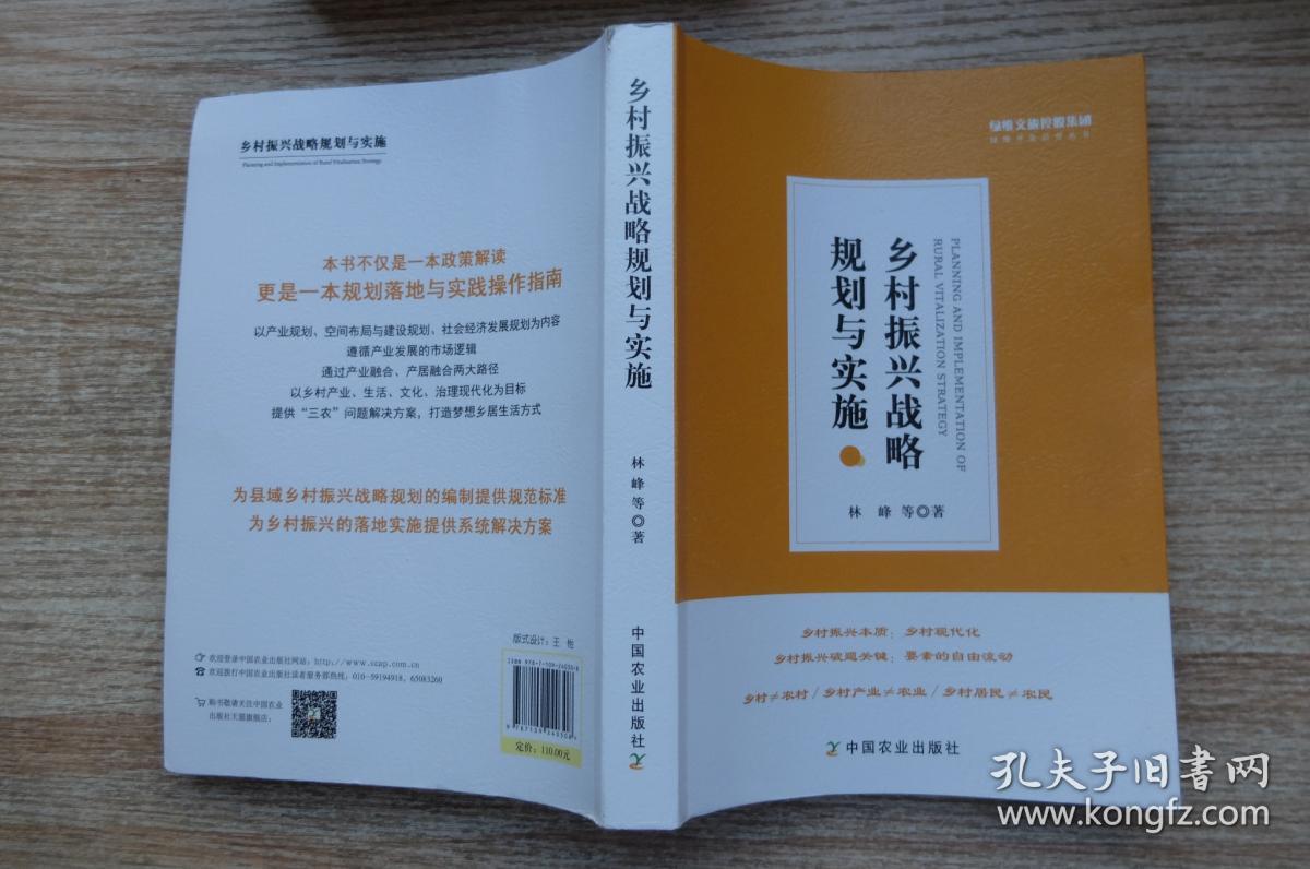 乡村振兴战略规划与实施\/绿维文旅控股集团绿
