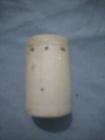 （箱6）民国瓷制 药罐，缺盖，尺寸8.5*5.5cm