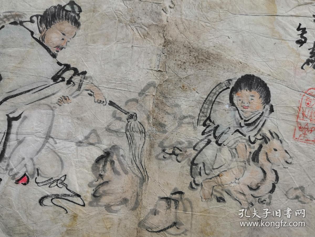清代福建著名画家李霞人物