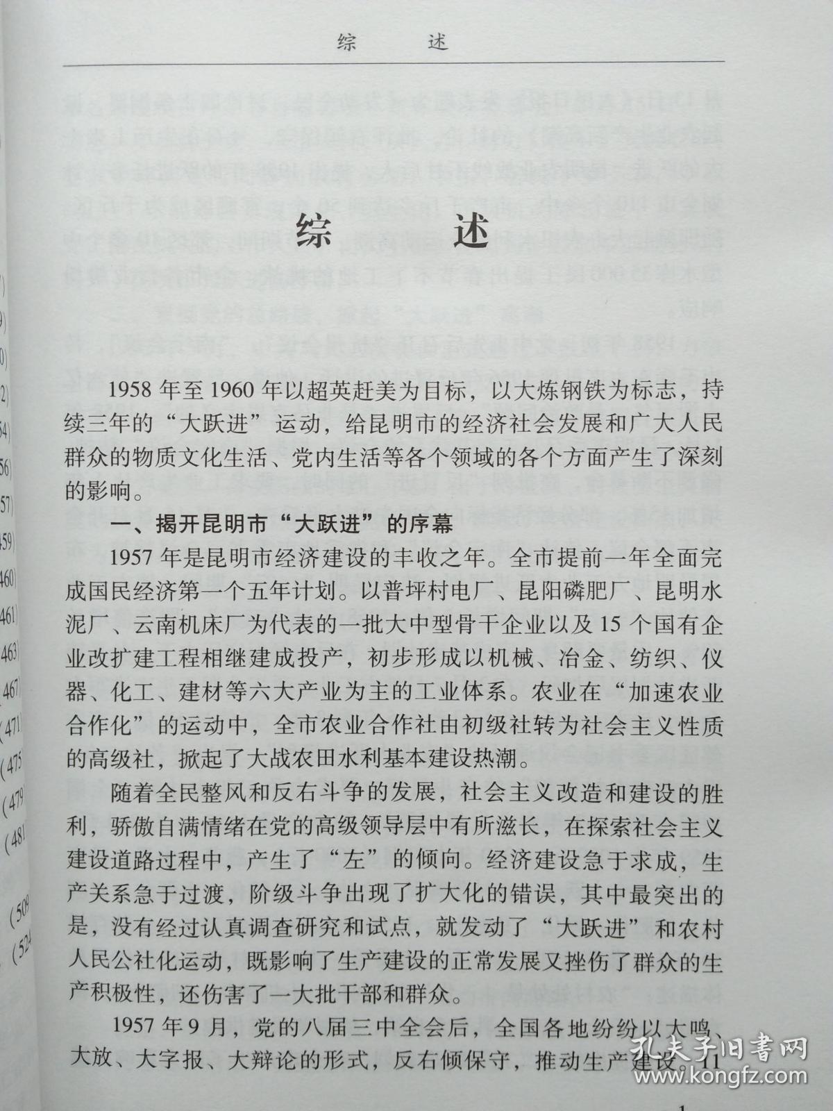 "大跃进"运动(昆明卷)_厉忠教 主编_孔夫子旧书网