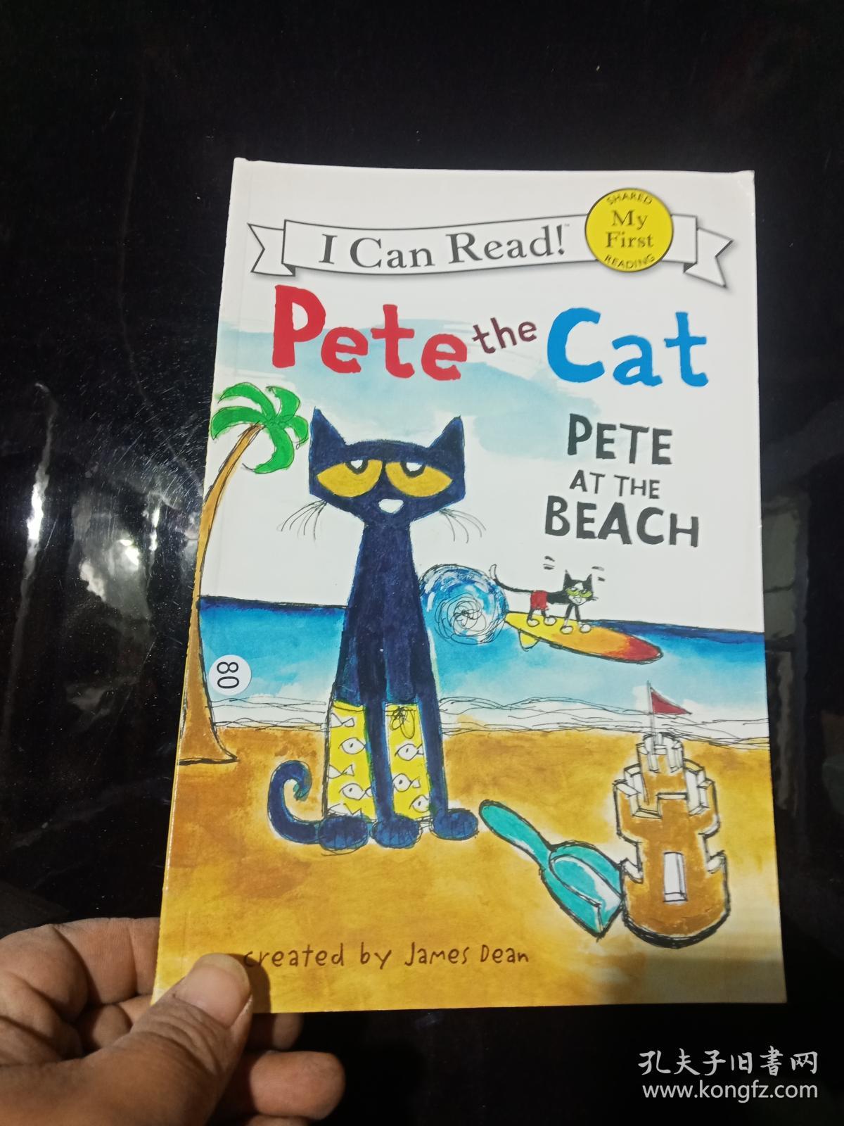 thefatcat绘本,petethecat绘本 i can read pete the cat绘本 皮特猫6册 系列分级阅读 儿童图画书