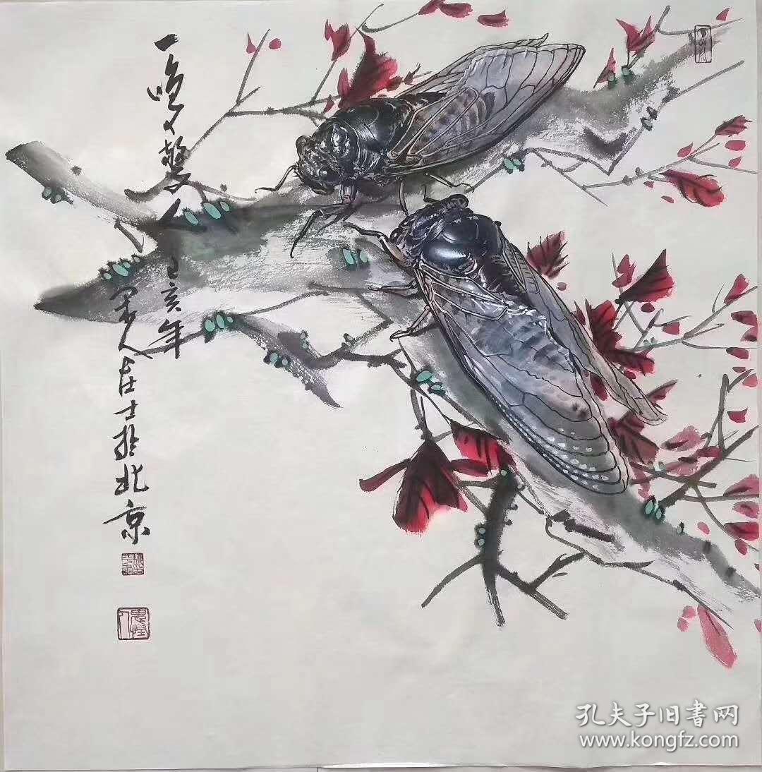 画家柳平——中国画蝉名家第一人