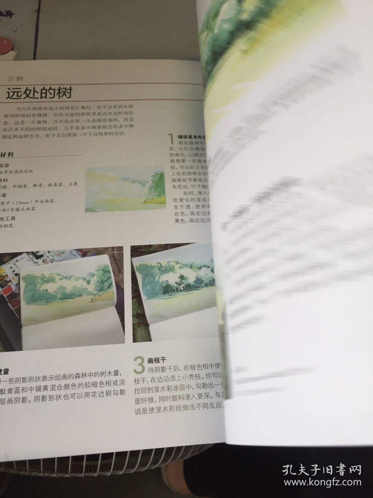 水彩奶奶cathy johnson的清新手绘教程